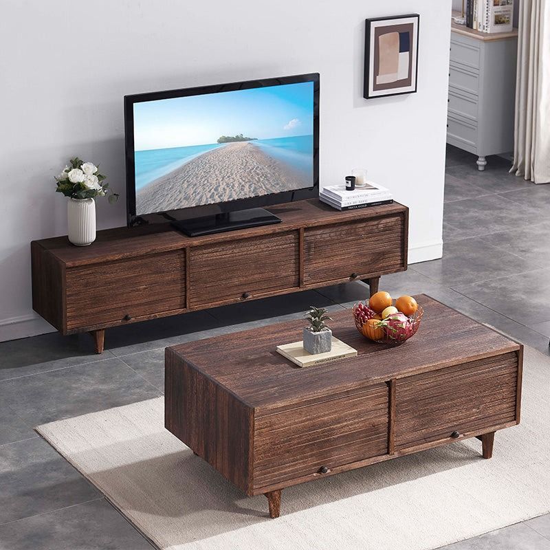 Solid Wood TV Stand