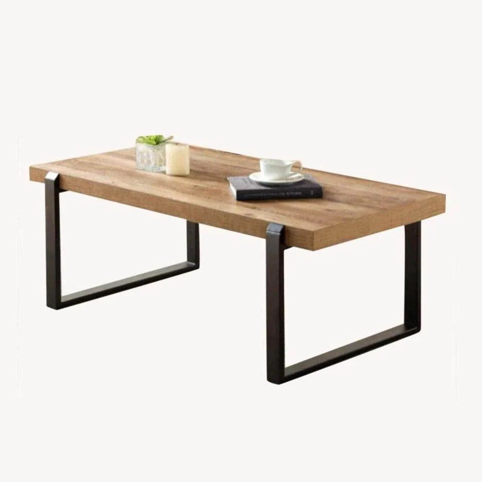 طاولة القهوة الخشبية