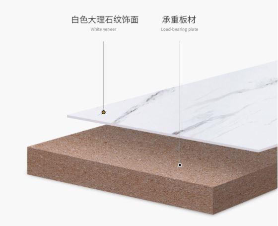 Modern Marble TV Console _ Three Tier TV Cabinet