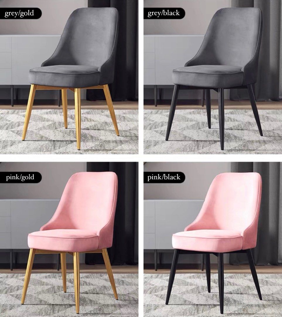 Modern Velvet Dining Chair