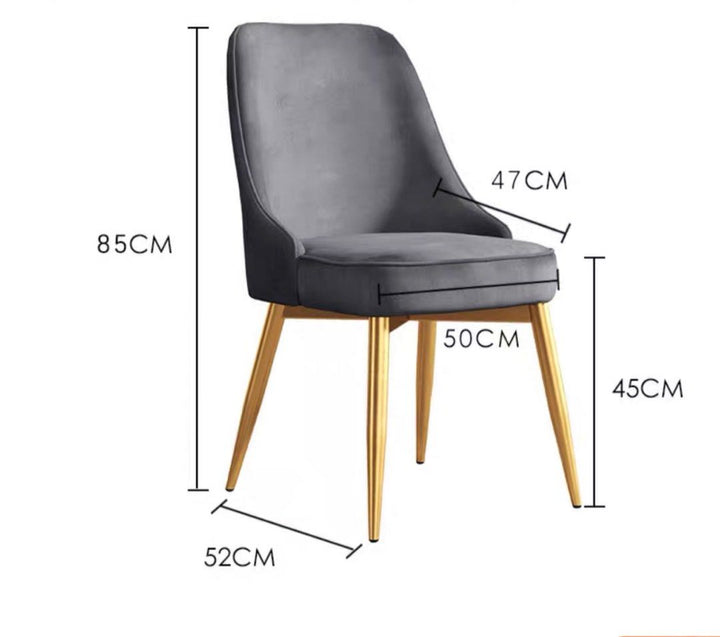 Modern Velvet Dining Chair