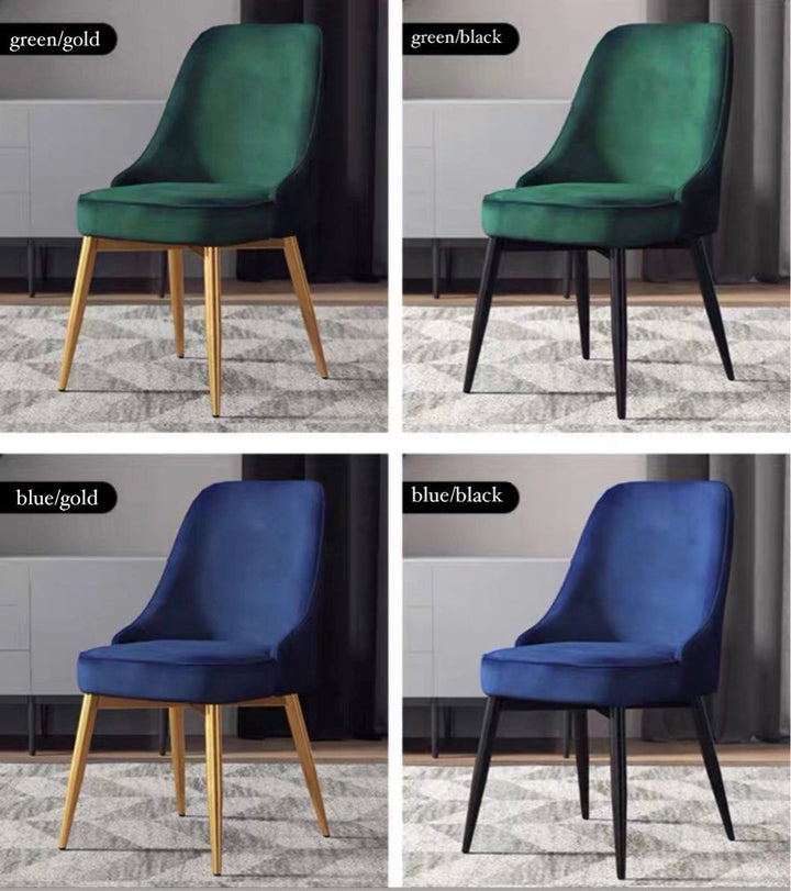 Modern Velvet Dining Chair