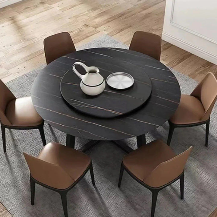 Round Marble Dining Table