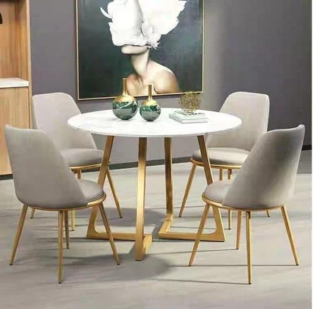Modern Round Marble Dining Table Top