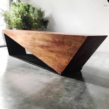 Rustic Solid Wood TV Console
