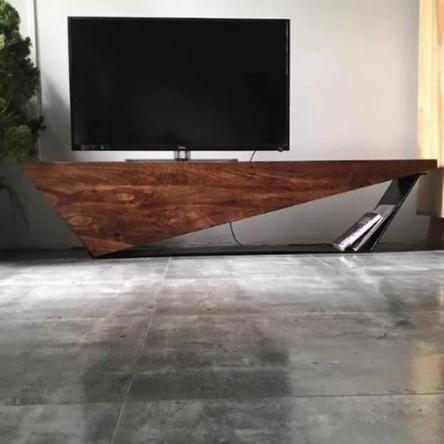 Rustic Solid Wood TV Console