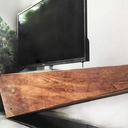 Rustic Solid Wood TV Console