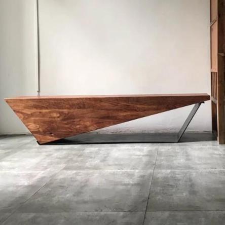 Rustic Solid Wood TV Console