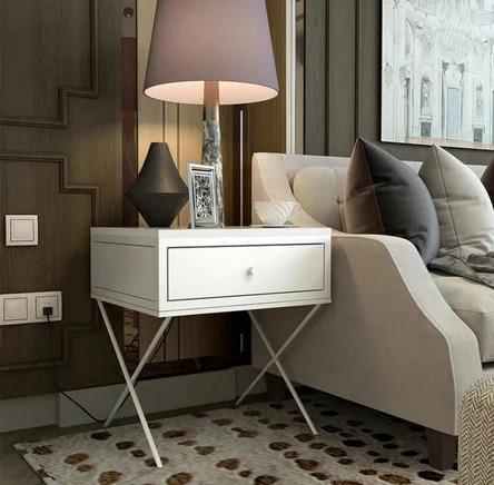 Modern Elegant Bedside Table Night Stand