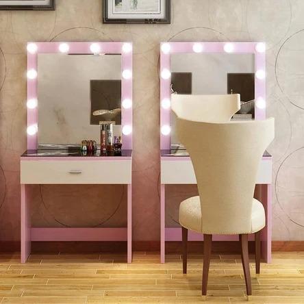 Vanity Dressing Table Spotlight Vanity Mirror Set