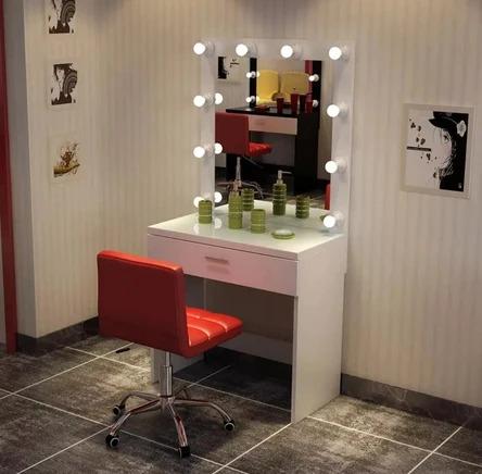 Vanity Dressing Table Spotlight Vanity Mirror Set