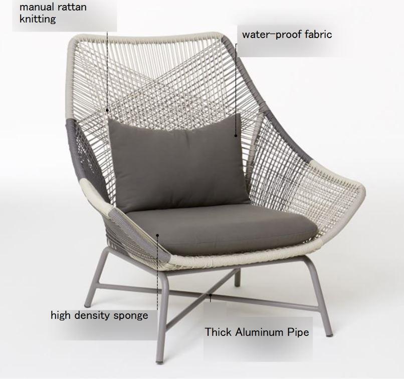 Outdoor Furniture Rattan Chair