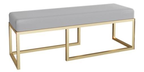 Bench in Gold Legs