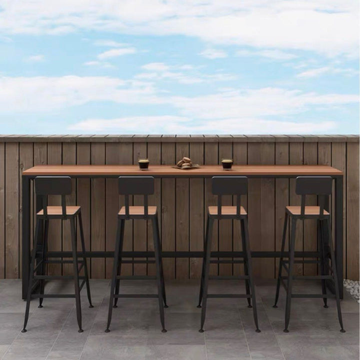 Modern Outdoor Bar Table & Chairs