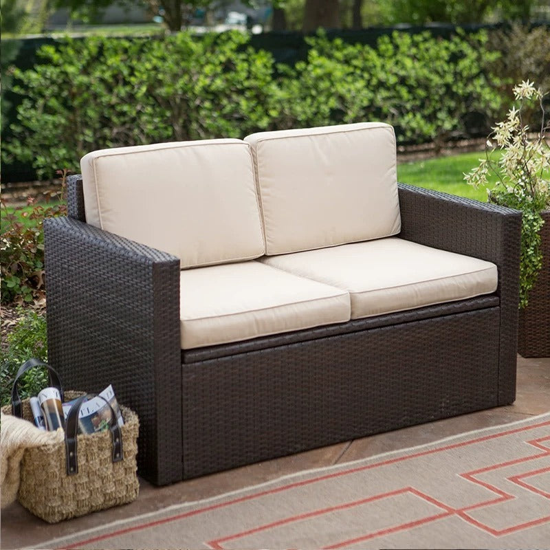 Outdoor Polyethylene Wicker Seating Set