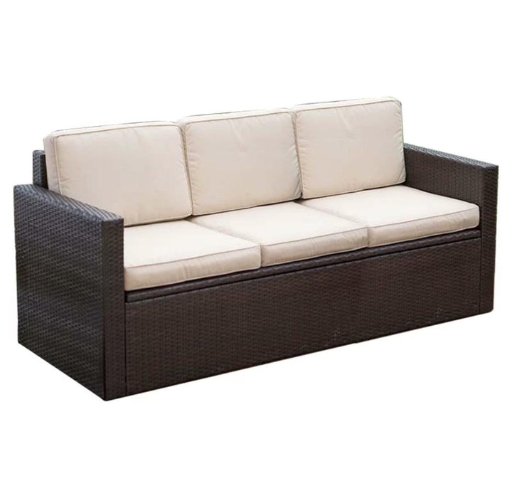 Outdoor Polyethylene Wicker Seating Set