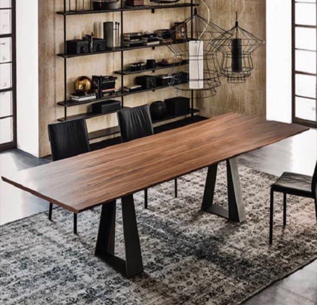 Modern Solid Wood Dining/Office Table