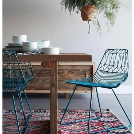 Modern Wireframe Outdoor Armchair