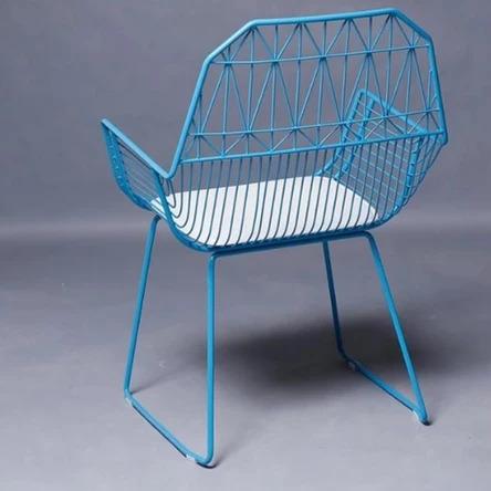 Modern Wireframe Outdoor Armchair