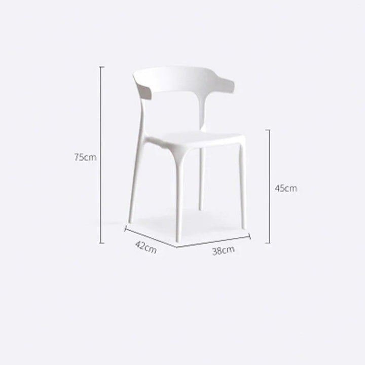 Plastic Dining Chair (Set of 4)