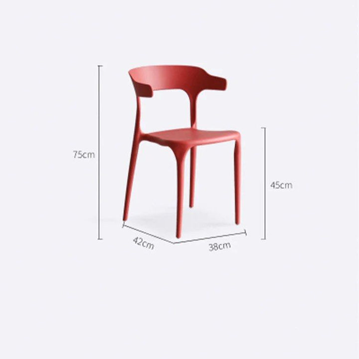Plastic Dining Chair (Set of 4)