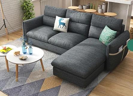 Modern Nordic Fabric Sofa
