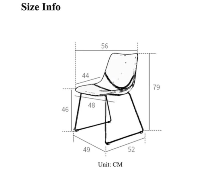 Faux Leather Dining Chair