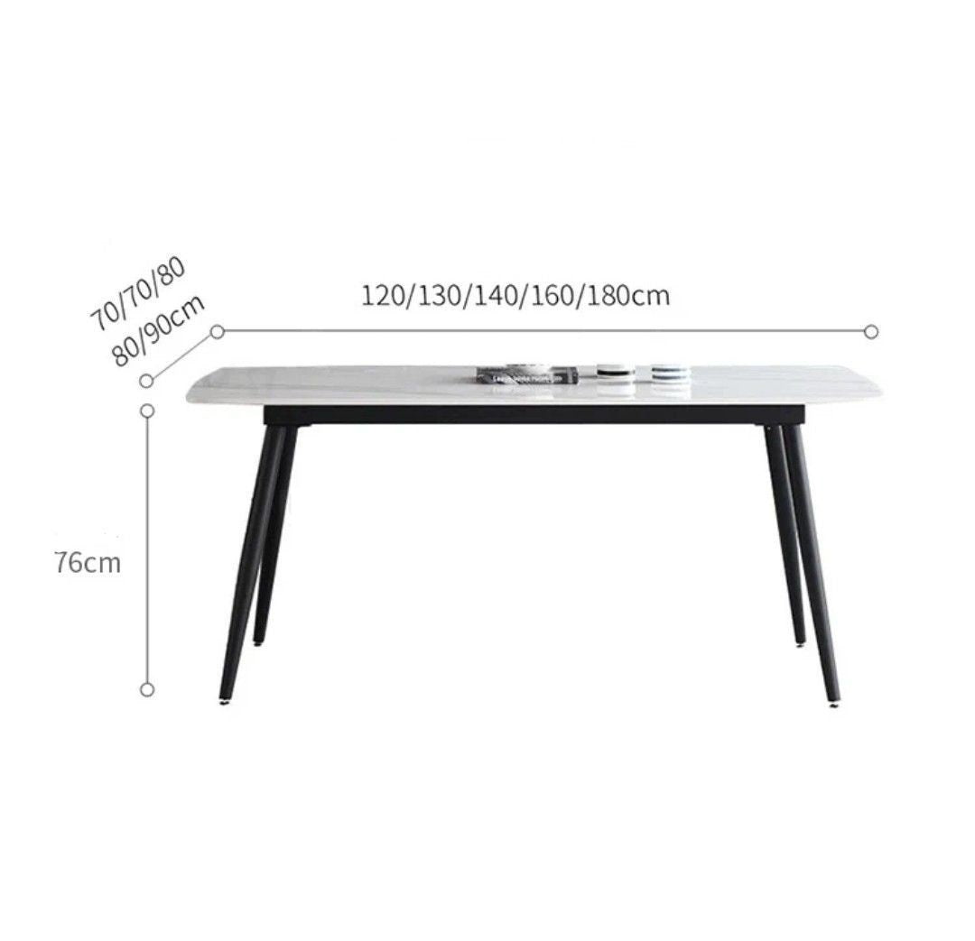 Modern Sintered Dining Table Set