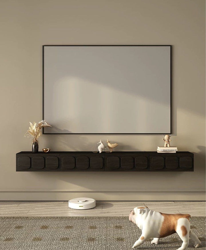 Rustic Floating TV Console