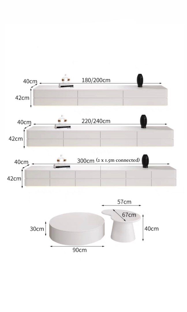 Modern TV Cabinet Console
