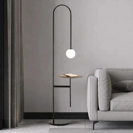 Minimalist LED Lamp Side Table