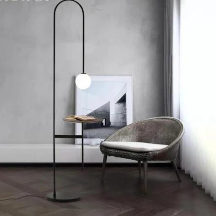 Minimalist LED Lamp Side Table