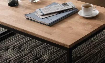 Solid Wood Nesting Coffee Tables Center Piece