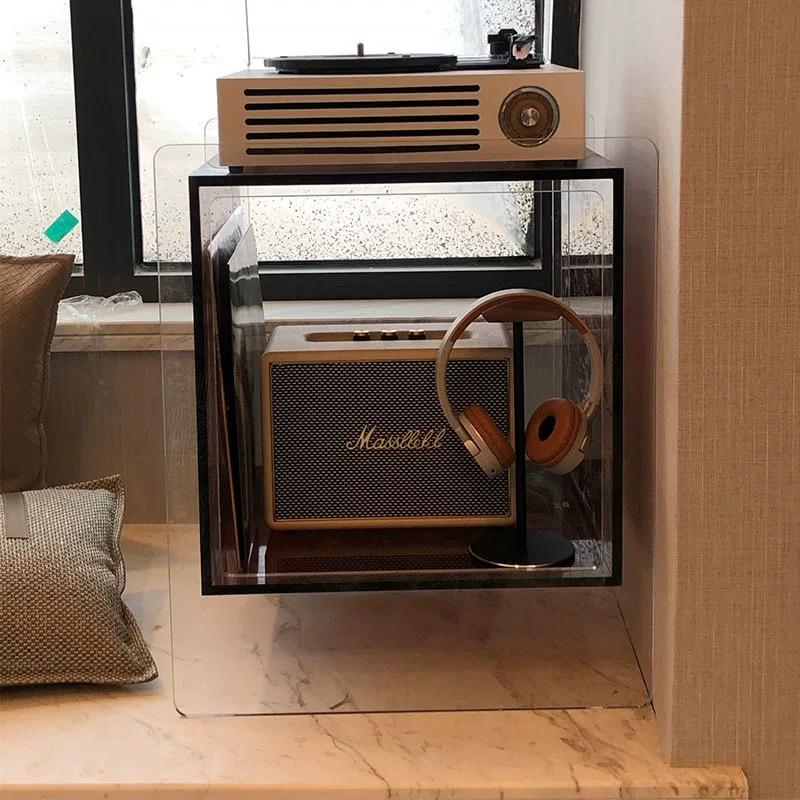 Renelso Acrylic Nighstand End Table