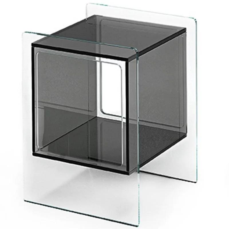 Renelso Acrylic Nighstand End Table