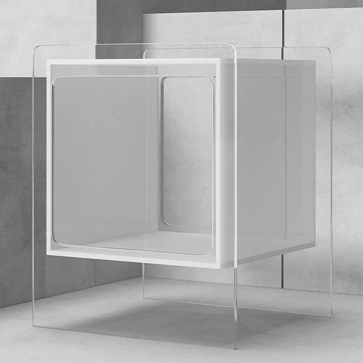 Renelso Acrylic Nighstand End Table