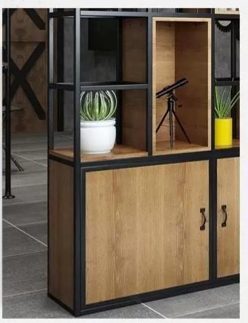 Modern Industrial Display Shelf / Metal Partition