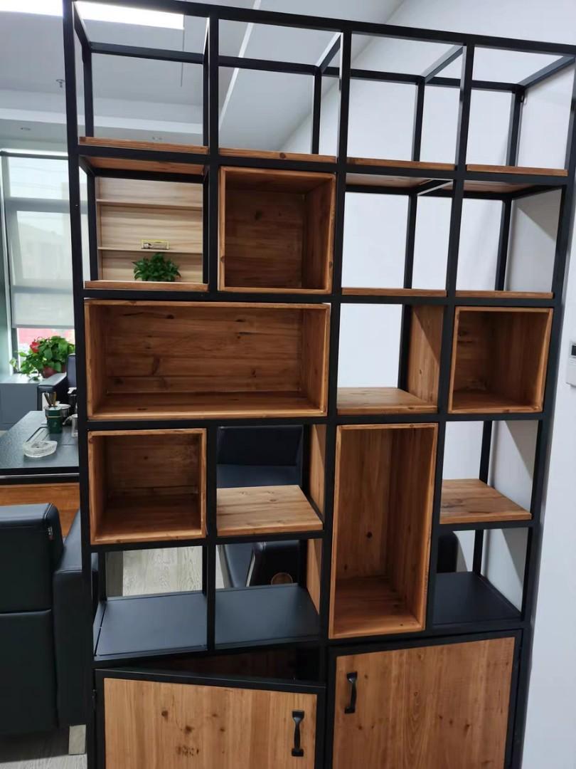 Modern Industrial Display Shelf / Metal Partition