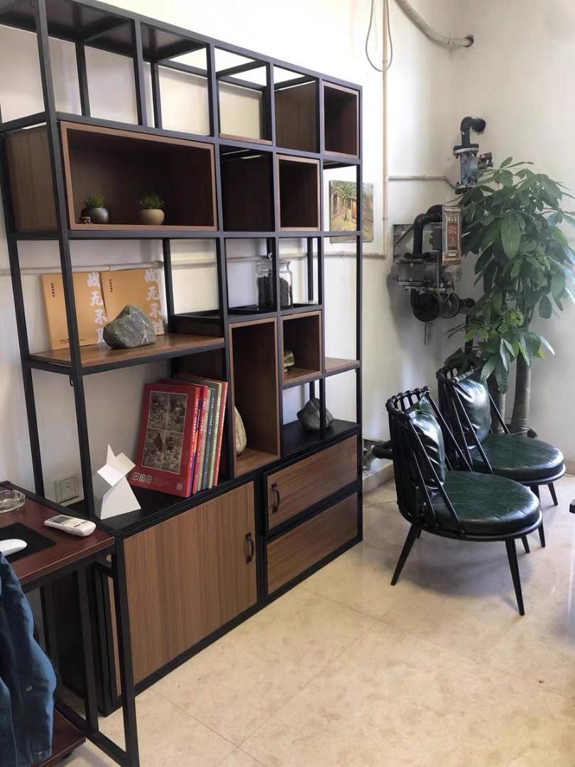 Modern Industrial Display Shelf / Metal Partition