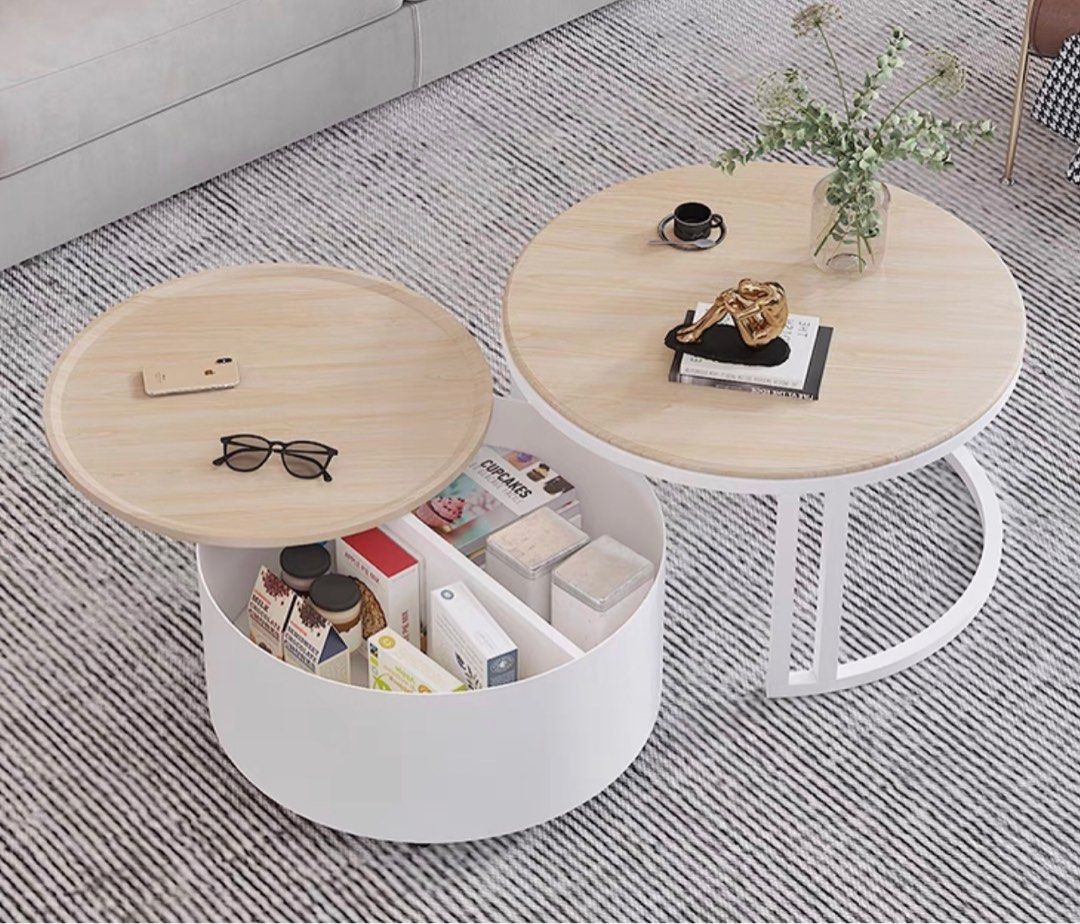 Round Coffee Table Set
