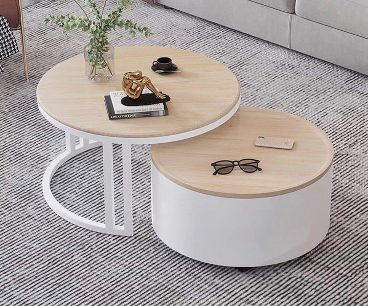 Round Coffee Table Set