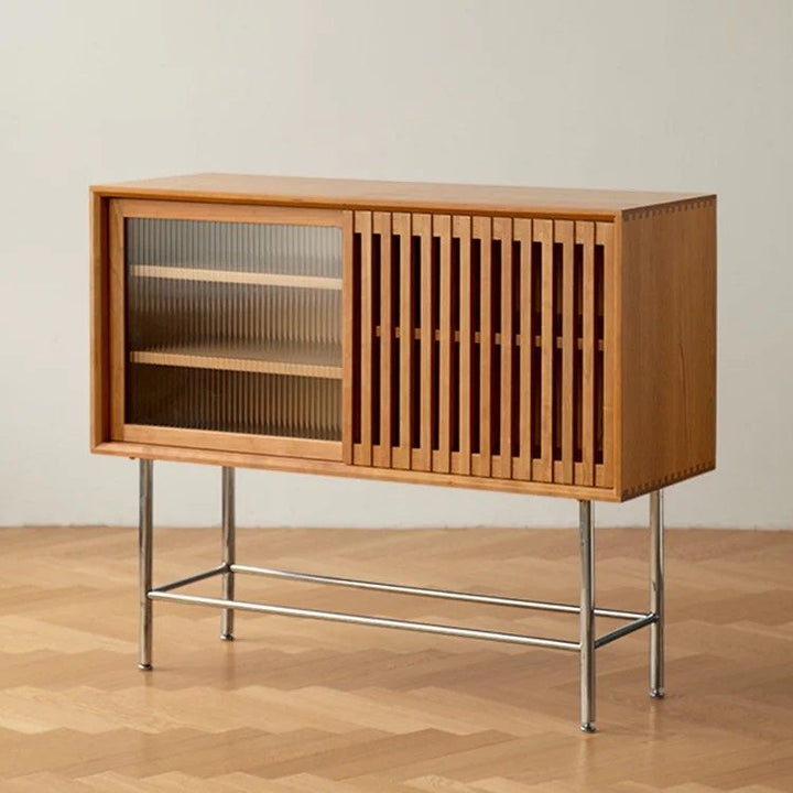 Wood Storage Sideboard