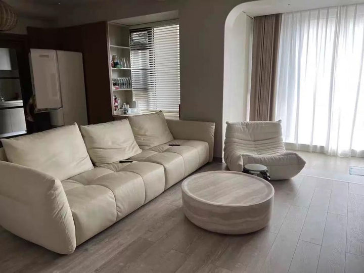 Round Stone Coffee Table