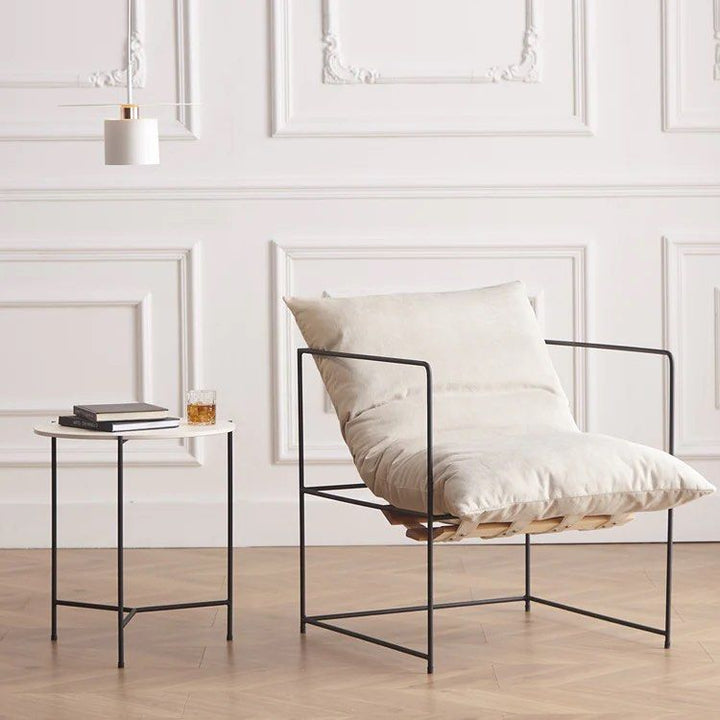 Wide Tufted Armchair