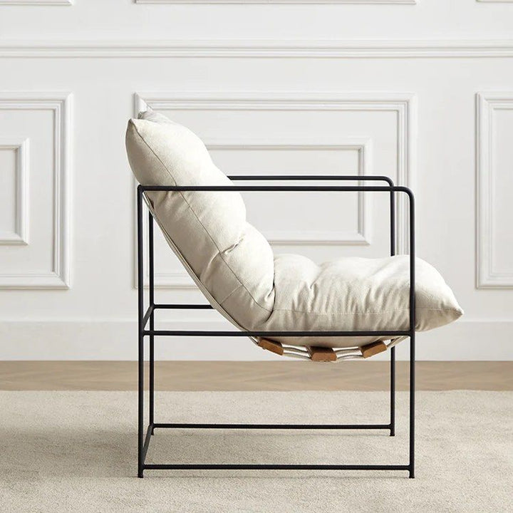 Wide Tufted Armchair