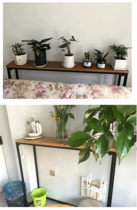 Ultra Slim Solid Wood Hallway Console