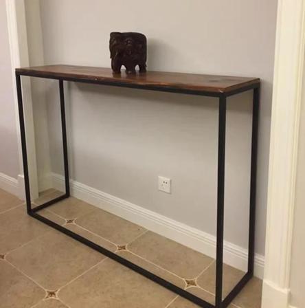 Ultra Slim Solid Wood Hallway Console