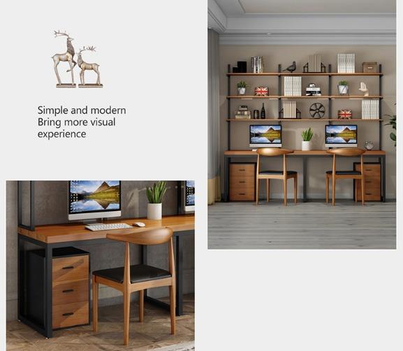 Nordic Solid Wood Computer Desk _ Study Table