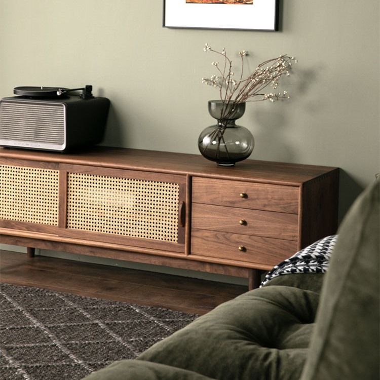 Rattan TV Stand