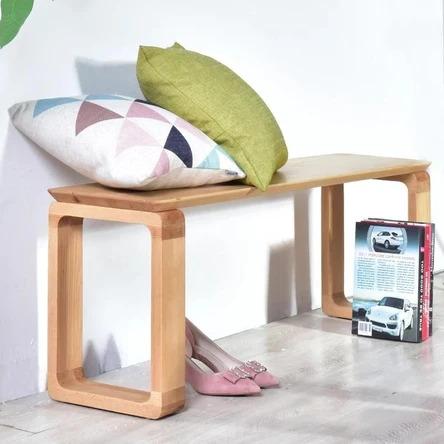 Solid Pine Wood Bench